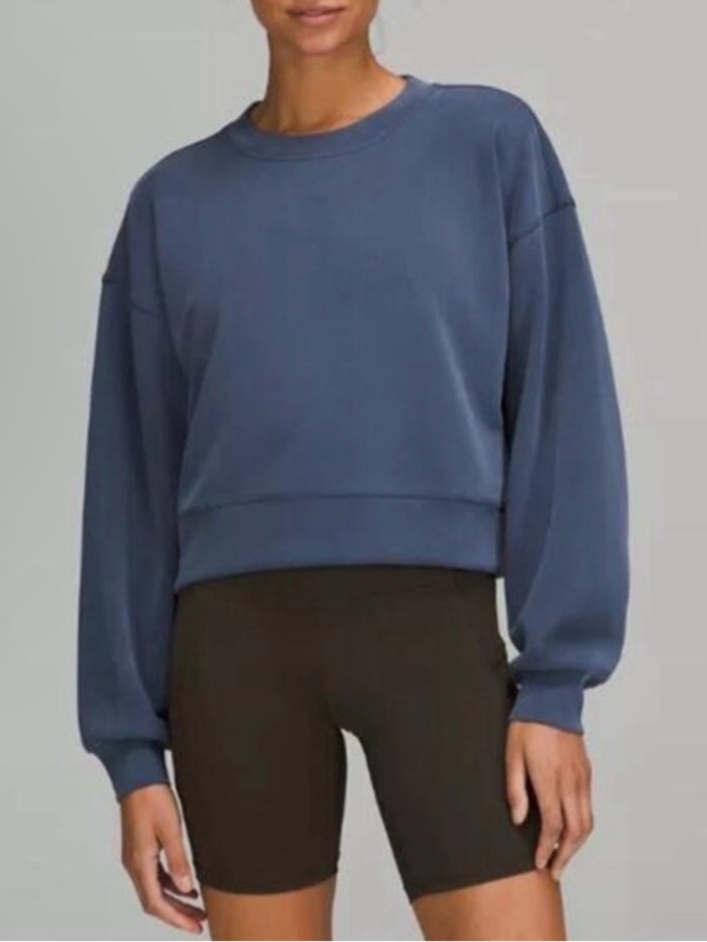Lululemon Softstreme Sweatshirt-blue.